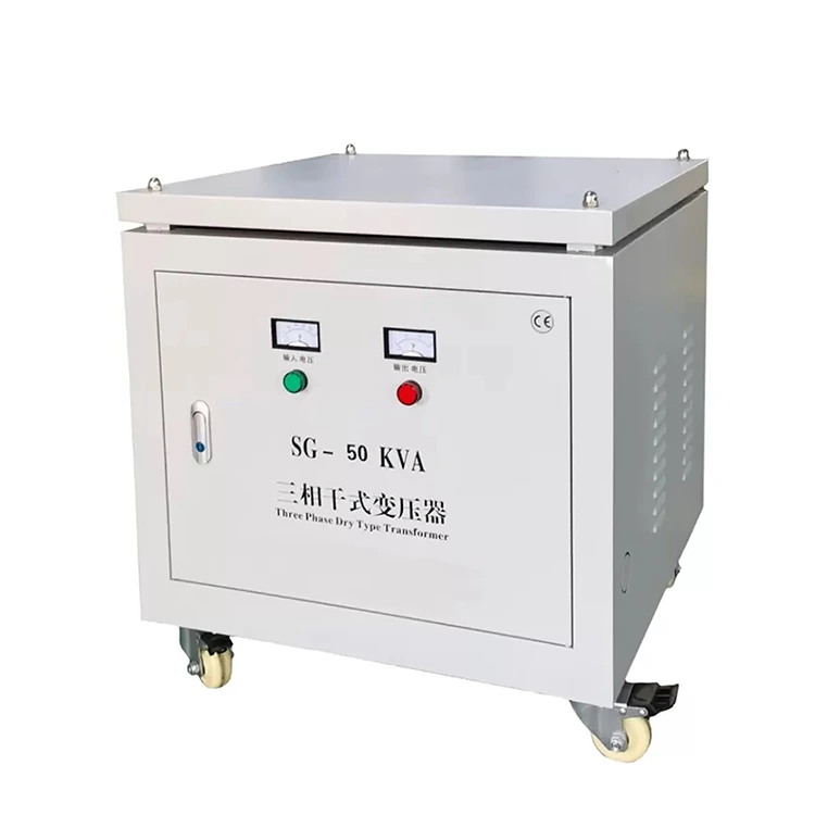 Máy biến áp khô loại 50 Kva 110v lên 240v